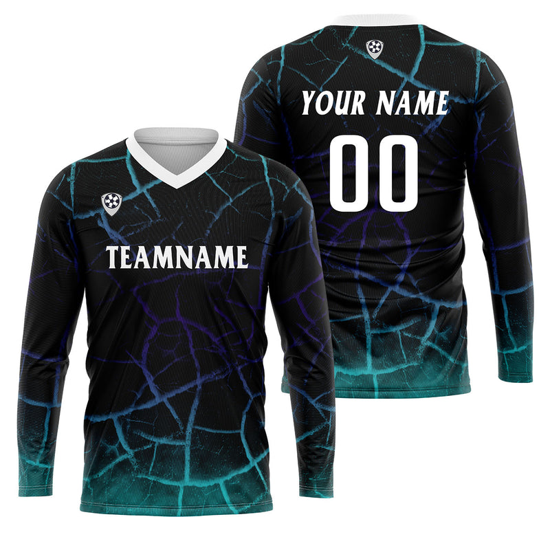 Custom Green Basketball Soccer Football Shooting Long T-Shirt for Adults and Kids