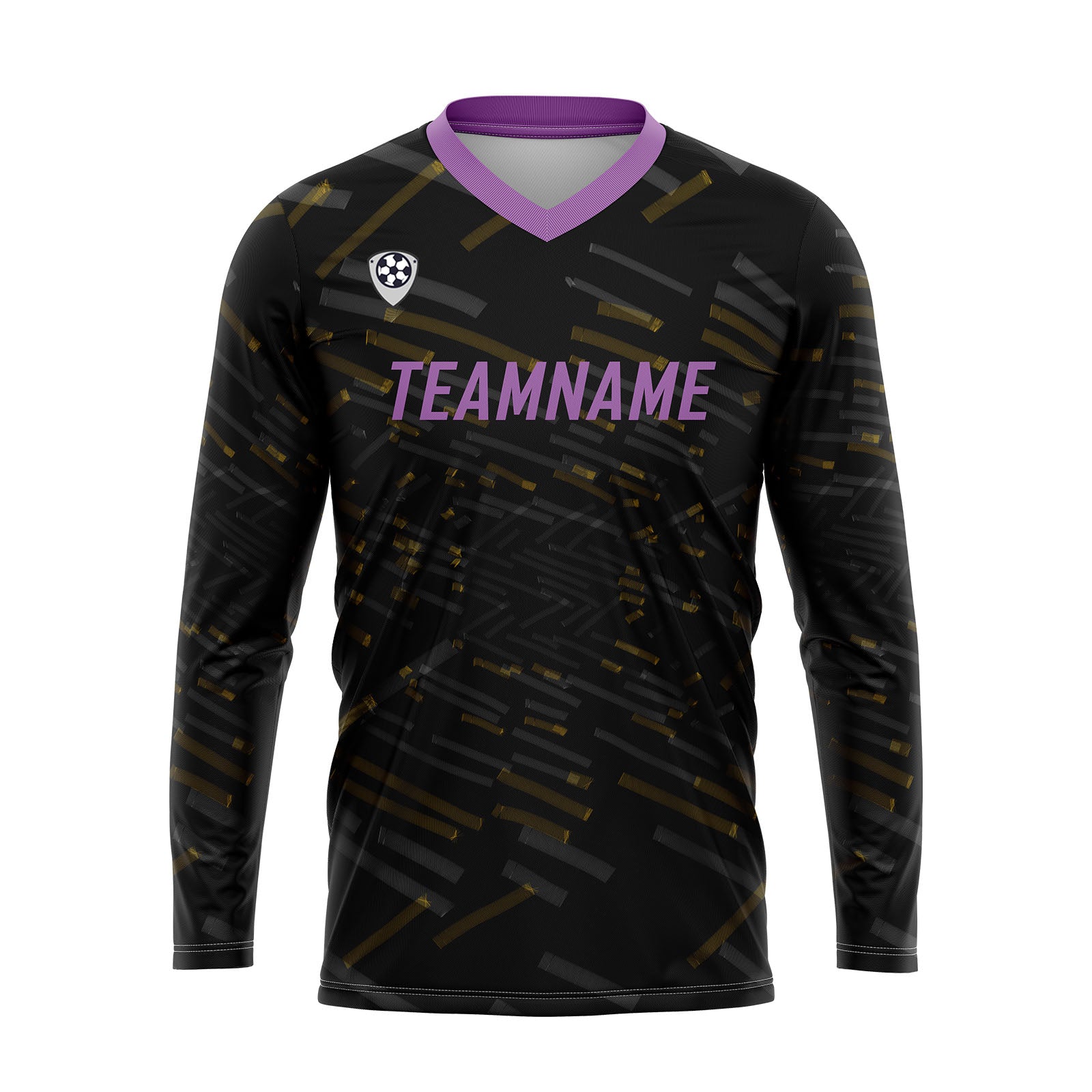 Custom Yellow Purple Basketball Soccer Football Shooting Long T-Shirt for Adults and Kids enthsush