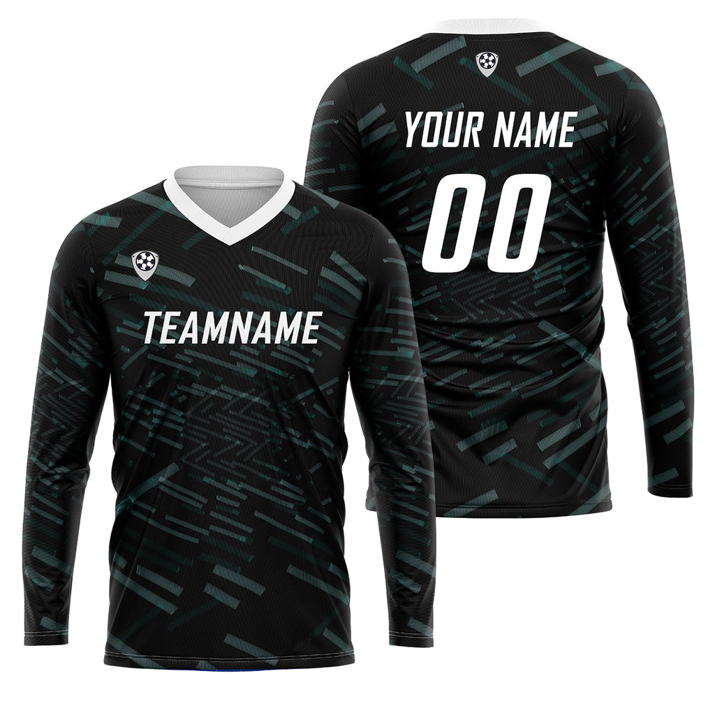Custom Green White Basketball Soccer Football Shooting Long T-Shirt for Adults and Kids enthsush