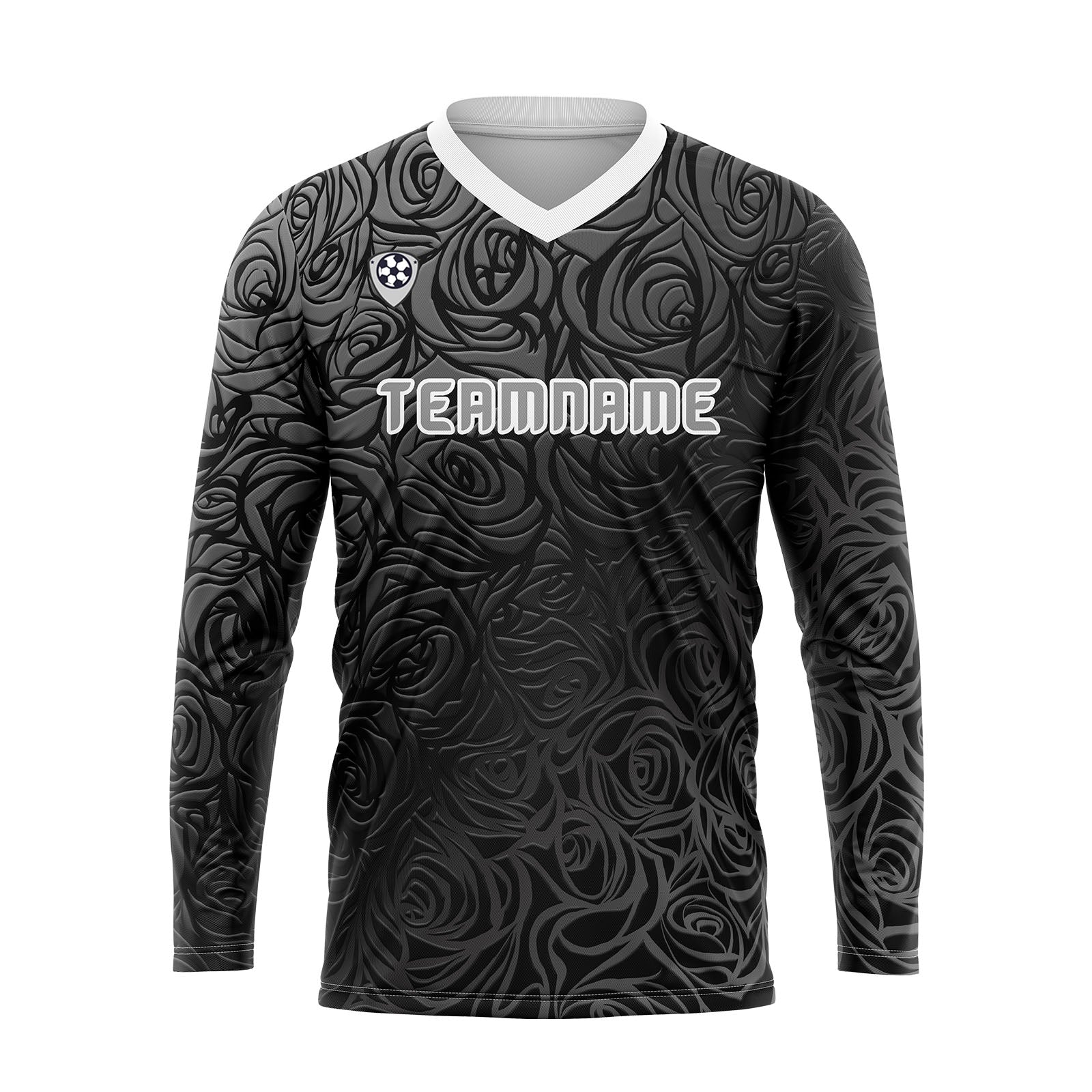 Custom Ash Basketball Soccer Football Shooting Long T-Shirt for Adults and Kids enthsush