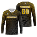Custom Yellow Basketball Soccer Football Shooting Long T-Shirt for Adults and Kids enthsush