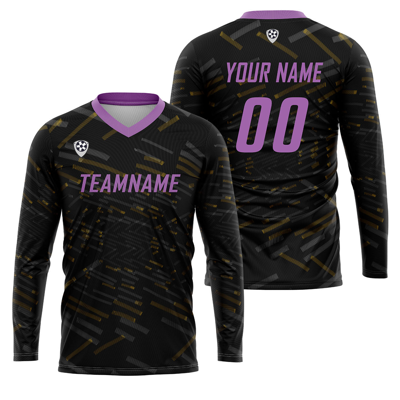 Custom Yellow Purple Basketball Soccer Football Shooting Long T-Shirt for Adults and Kids enthsush