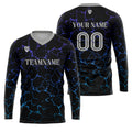Custom Black Gray Basketball Soccer Football Shooting Long T-Shirt for Adults and Kids enthsush