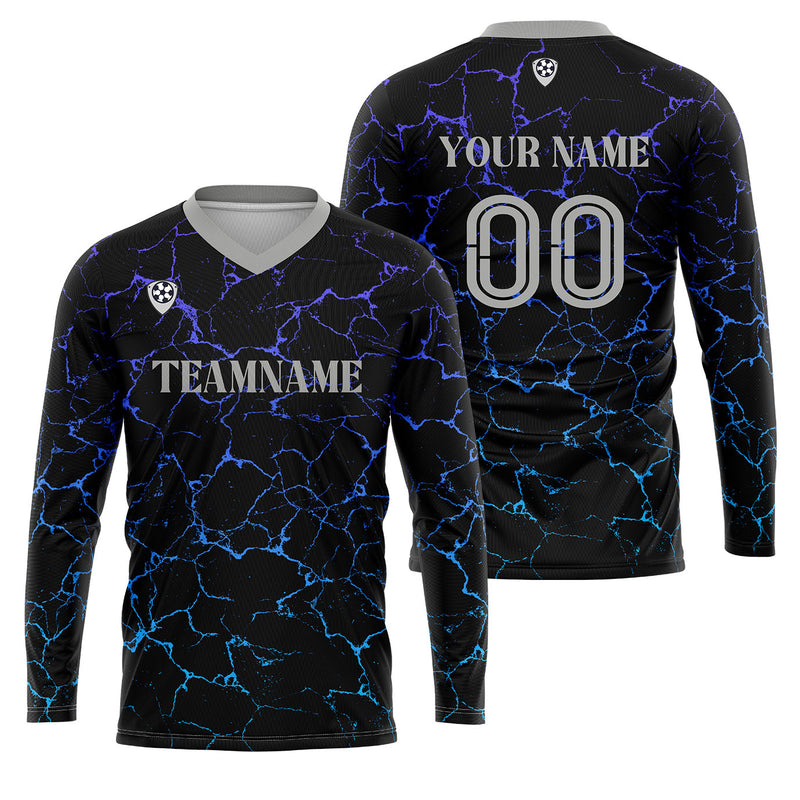 Custom Black Gray Basketball Soccer Football Shooting Long T-Shirt for Adults and Kids