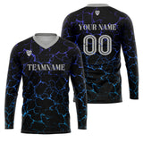 Custom Black Gray Basketball Soccer Football Shooting Long T-Shirt for Adults and Kids