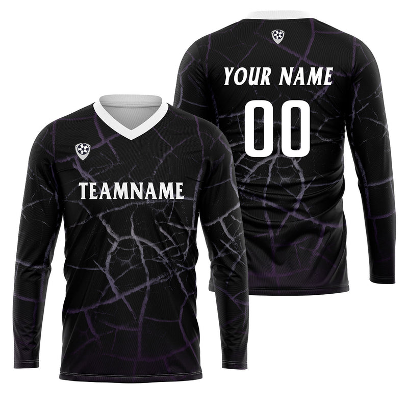 Custom Purple Basketball Soccer Football Shooting Long T-Shirt for Adults and Kids