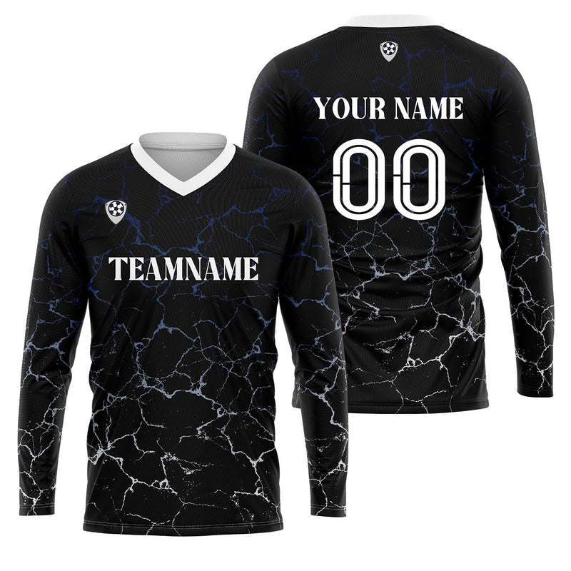 Custom Black White Basketball Soccer Football Shooting Long T-Shirt for Adults and Kids