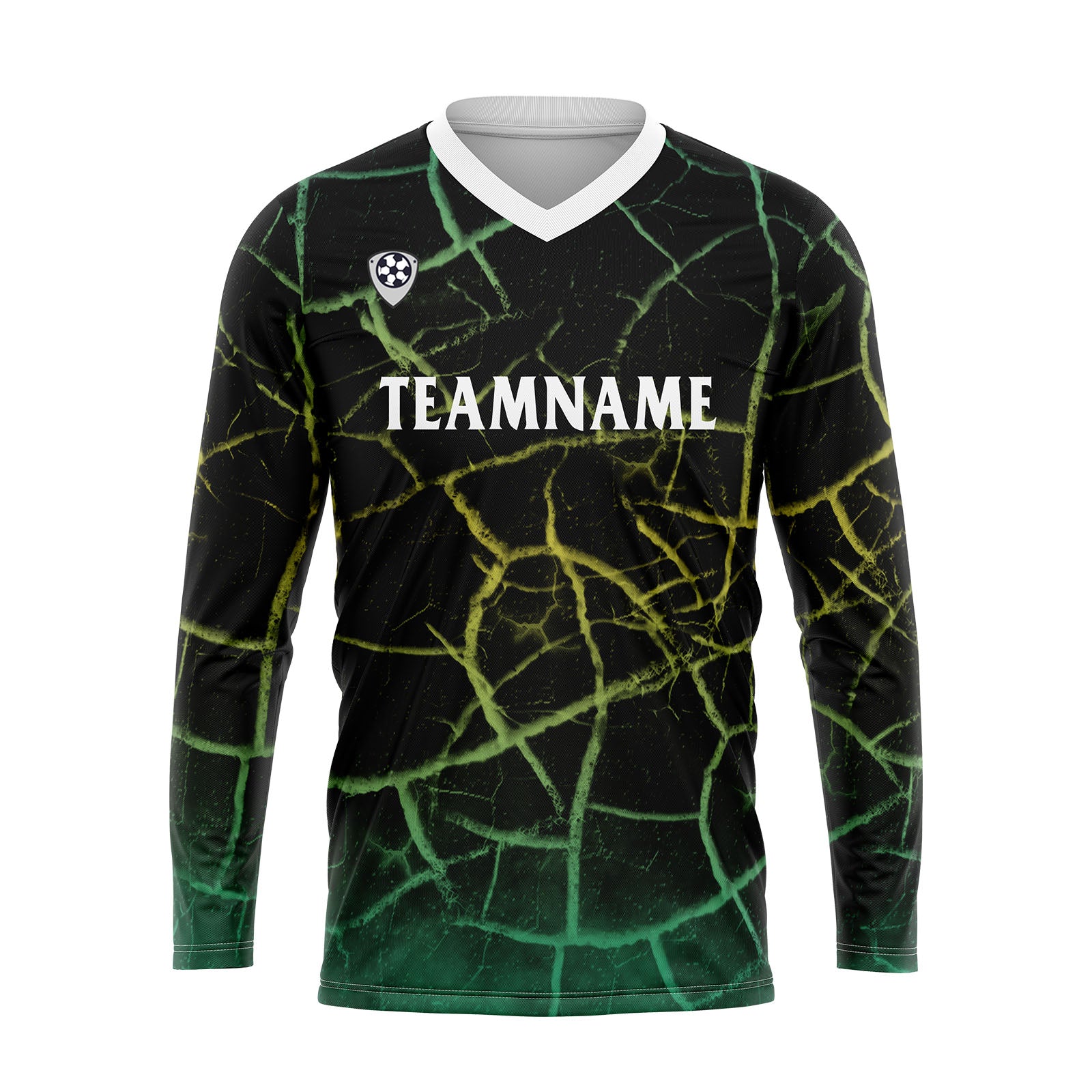 Custom Yellow Green Basketball Soccer Football Shooting Long T-Shirt for Adults and Kids enthsush