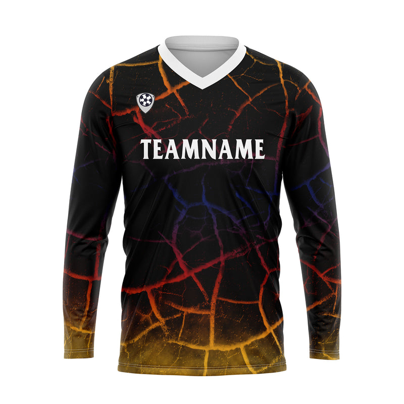 Custom Orange Basketball Soccer Football Shooting Long T-Shirt for Adults and Kids