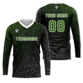 Custom Olive Green Basketball Soccer Football Shooting Long T-Shirt for Adults and Kids enthsush