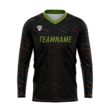 Custom Orange Olive Green Basketball Soccer Football Shooting Long T-Shirt for Adults and Kids