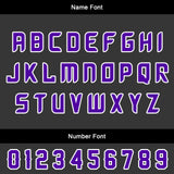 Custom Purple Basketball Soccer Football Shooting Long T-Shirt for Adults and Kids