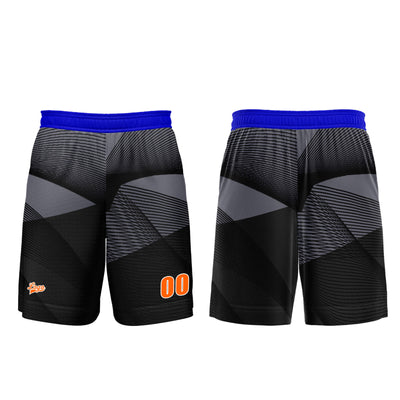 Custom Black Blue Basketball Jersey Uniform Suit Printed Your Logo Name Number enthsush