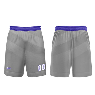 Custom Grey Basketball Jersey Uniform Suit Printed Your Logo Name Number enthsush