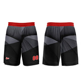 Custom Black Red Basketball Jersey Uniform Suit Printed Your Logo Name Number