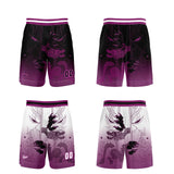 Custom Rose Reversible Basketball Suit for Adults and Kids Personalized Jersey