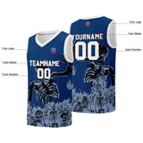 Custom basketball jersey for men and women. Stitched and printed name, number and logo