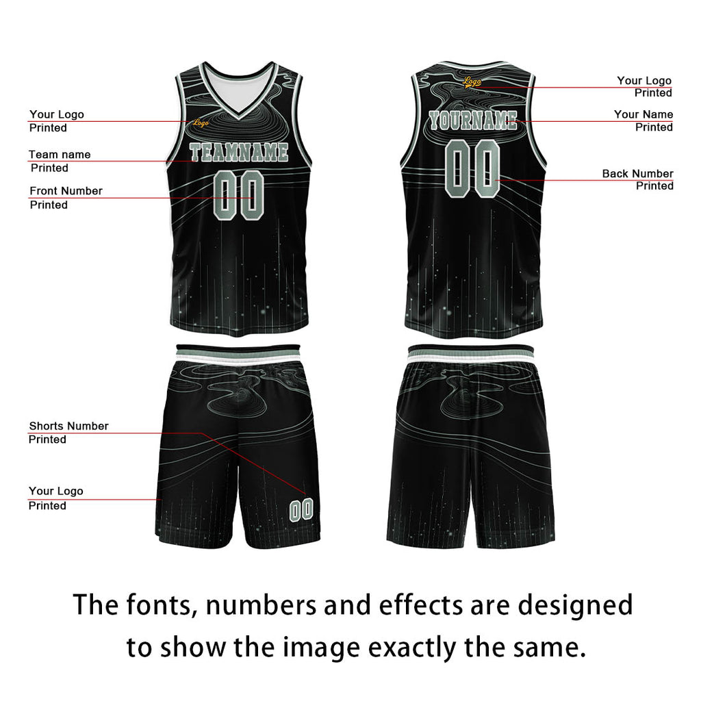 Custom Aqua Basketball Jersey Uniform Suit Printed Your Logo Name Number enthsush