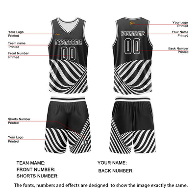 Custom Gray Basketball Jersey Uniform Suit Printed Your Logo Name Number enthsush