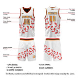 Custom Black White Reversible Basketball Suit for Adults and Kids Personalized Jersey