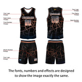 Custom Flesh Basketball Jersey Uniform Suit Printed Your Logo Name Number