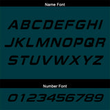 Custom Teal Basketball Soccer Football Shooting Long T-Shirt for Adults and Kids