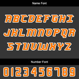 Custom Orange Basketball Jersey Uniform Suit Printed Your Logo Name Number