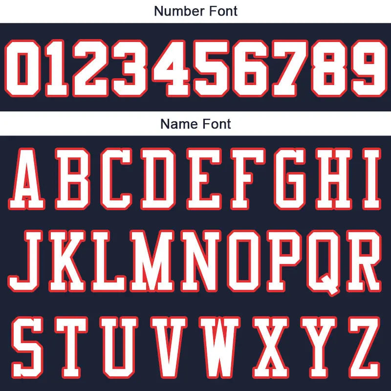 Custom Stitched Basketball Jersey for Men, Women And Kids Navy-White-Red enthsush