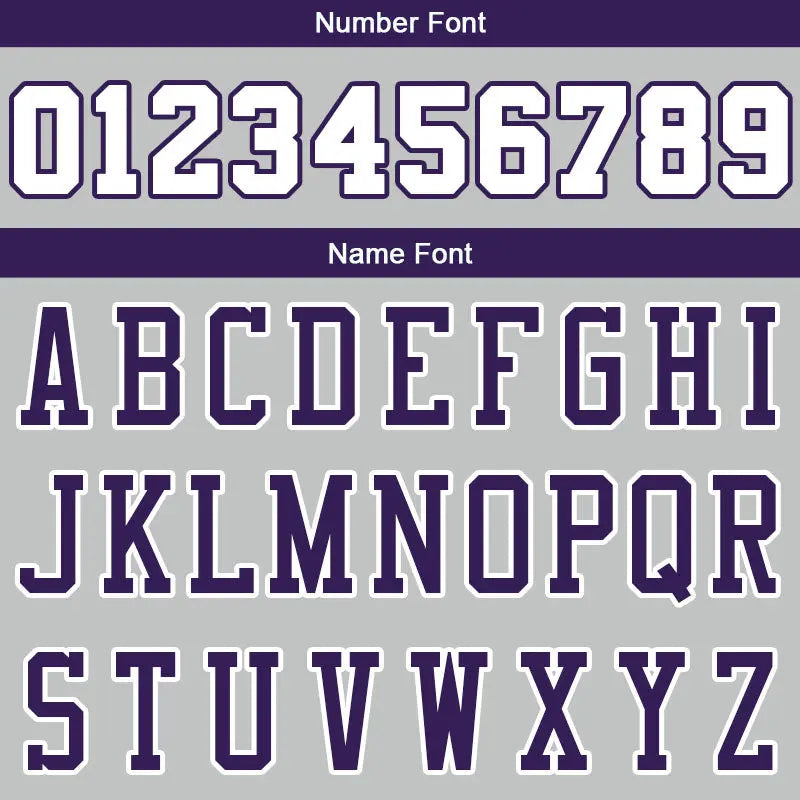 Custom Stitched Basketball Jersey for Men, Women And Kids Gray-Purple-White enthsush