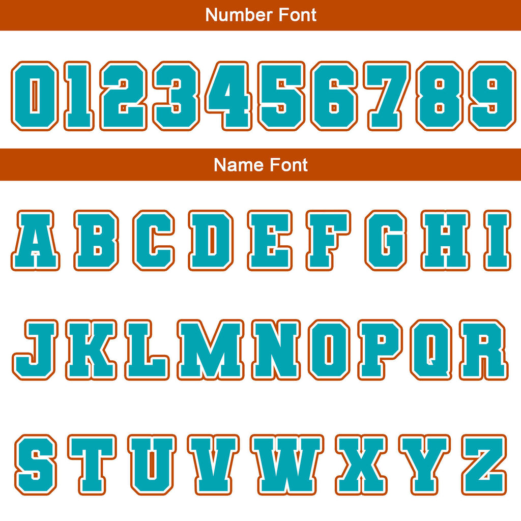 Custom Whtie Orange Teal Waterproof Varsity Jackets Personalized Stitched Name Number Logo to Letterman Jackets enthsush