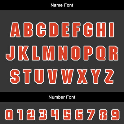Custom Orange Jerseys for Men Women Personalized Soccer Uniforms for Adult and Kid enthsush