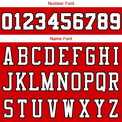 Custom Stitched Basketball Jersey for Men, Women And Kids Red-White-Black enthsush