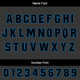 Custom Blue Reversible Basketball Suit for Adults and Kids Personalized Jersey