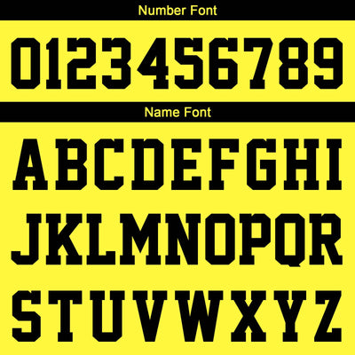 Custom Yellow Sleeve Hoodies for Men Women Shirts with Hoods Printed Name Logo enthsush