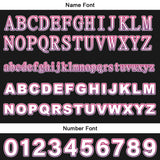 Custom Black Jersey Personalized Baseball Shirt for Men Women Kids Youth