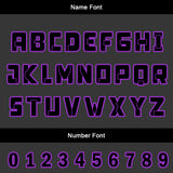 Custom Orange Purple Jerseys for Men Women Personalized Soccer Uniforms for Adult and Kid