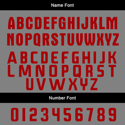 Custom Red Ash Jerseys for Men Women Personalized Soccer Uniforms for Adult and Kid enthsush