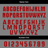 Custom Red Ash Jerseys for Men Women Personalized Soccer Uniforms for Adult and Kid