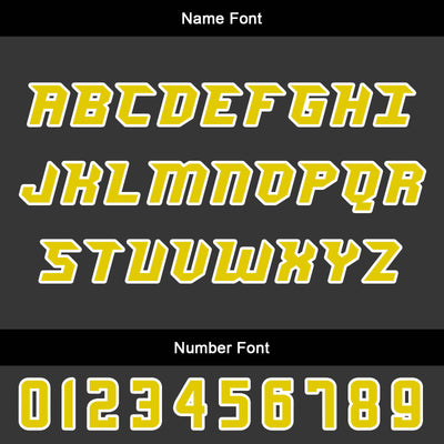 Custom Yellow Basketball Jersey Uniform Suit Printed Your Logo Name Number enthsush