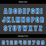 Custom Blue Jerseys for Men Women Personalized Soccer Uniforms for Adult and Kid