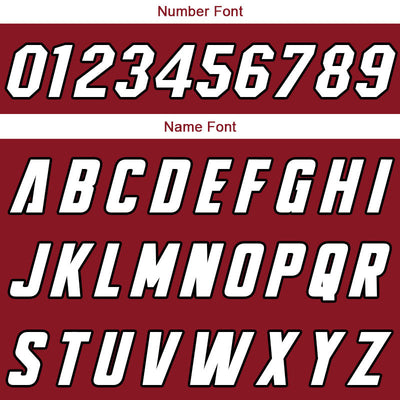 Custom Stitched Basketball Jersey for Men, Women And Kids Red-White-Black enthsush