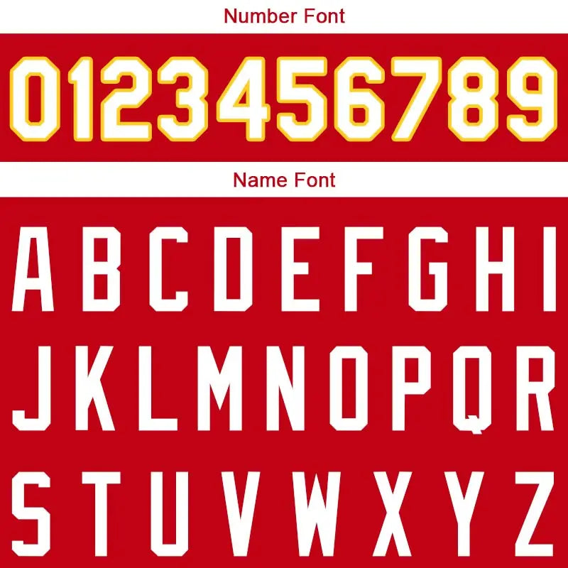 Custom Stitched Basketball Jersey for Men, Women And Kids Red-White-Yellow enthsush