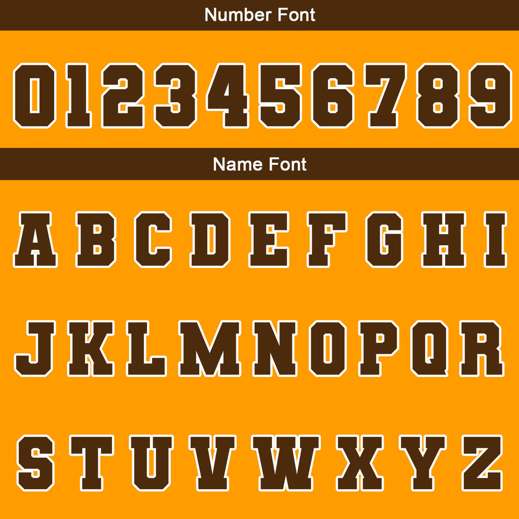 Custom Yellow White Brown Waterproof Varsity Jackets Personalized Stitched Name Number Logo to Letterman Jackets enthsush