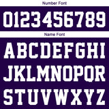 Custom Purple Sleeve Hoodies for Men Women Shirts with Hoods Printed Name Logo