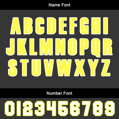 Custom Black Yellow Jerseys for Men Women Personalized Soccer Uniforms for Adult and Kid enthsush