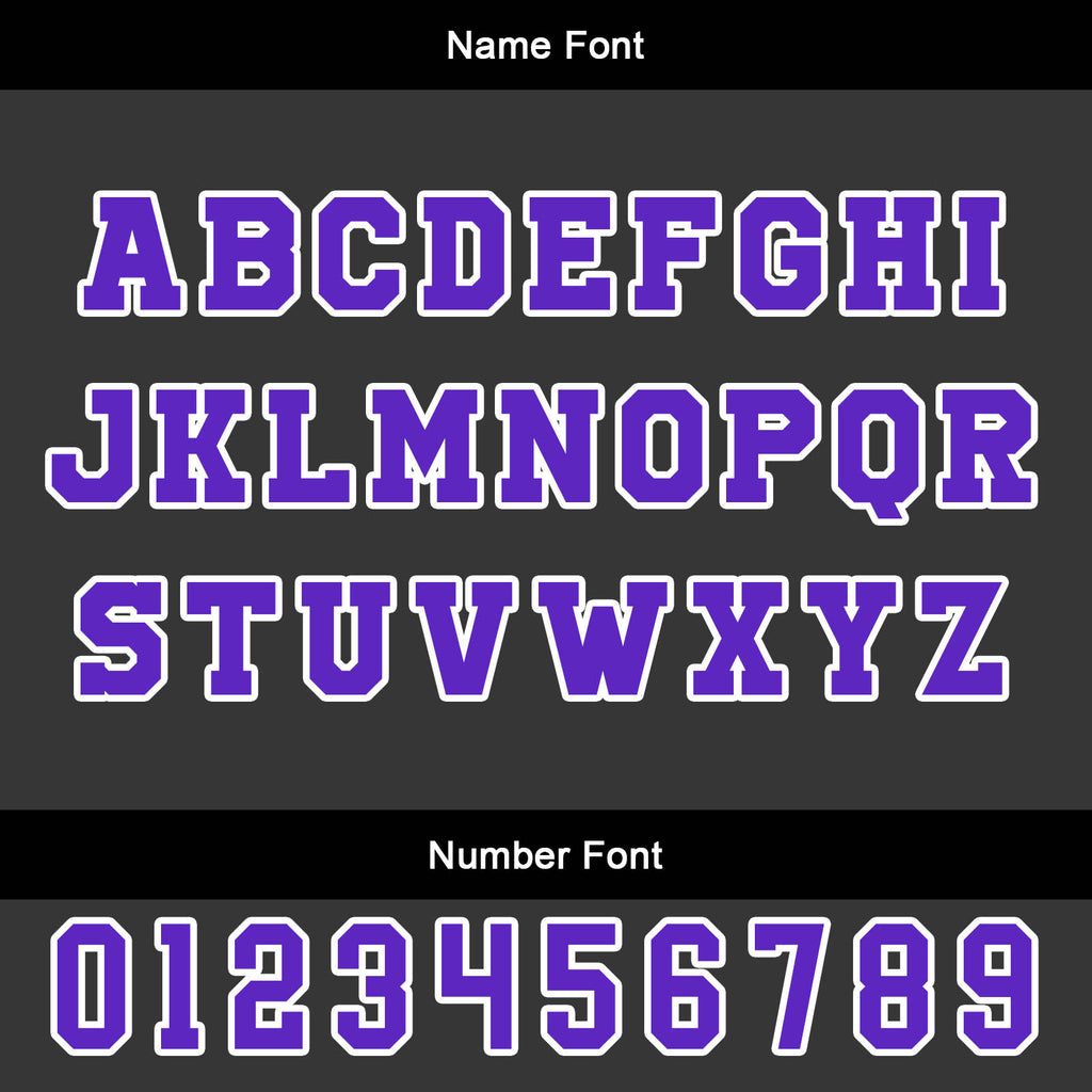 Custom Purple Basketball Jersey Uniform Suit Printed Your Logo Name Number enthsush