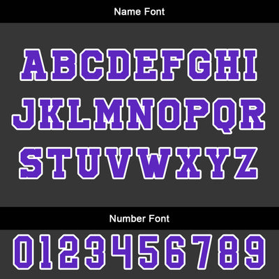 Custom Purple Basketball Jersey Uniform Suit Printed Your Logo Name Number enthsush