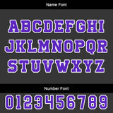 Custom Purple Basketball Jersey Uniform Suit Printed Your Logo Name Number