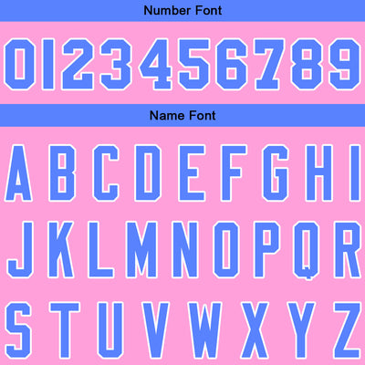 Custom Pink Light Blue Sweatshirt Hoodie For Men Women Girl Boy Print Your Logo Name Number enthsush