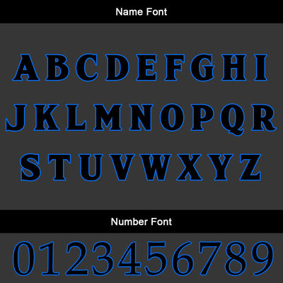 Custom Black Blue Soccer Jerseys for Men Women Personalized Soccer Uniforms for Adult and Kid enthsush
